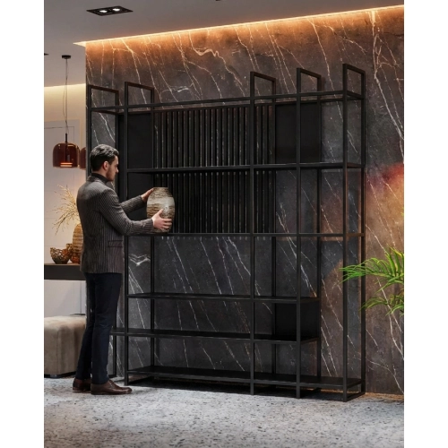 REGAŁ NA KSIĄŻKI METALOWE  RNK-133